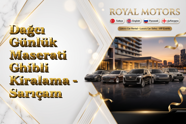 Dağcı Günlük Maserati Ghibli Kiralama - Sarıçam