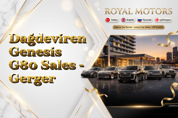 Dağdeviren Genesis G80 Sales - Gerger