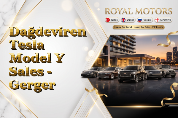 Dağdeviren Tesla Model Y Sales - Gerger
