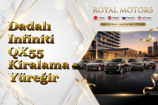 Dadalı Infiniti QX55 Kiralama - Yüreğir