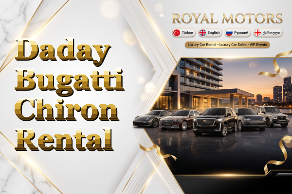 Daday Bugatti Chiron Rental