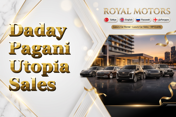 Daday Pagani Utopia Sales