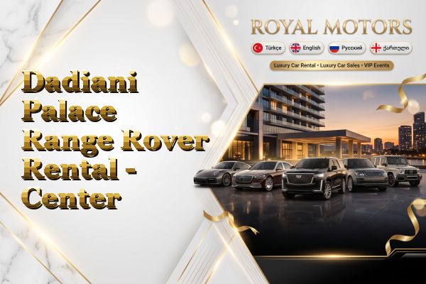 Dadiani Palace Range Rover Rental - Center