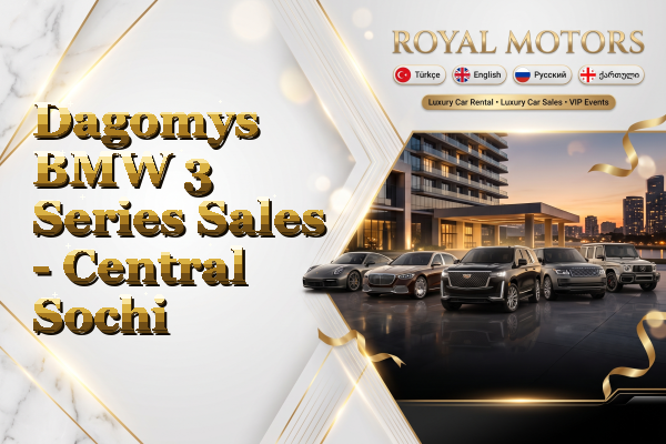 Dagomys BMW 3 Series Sales - Central Sochi