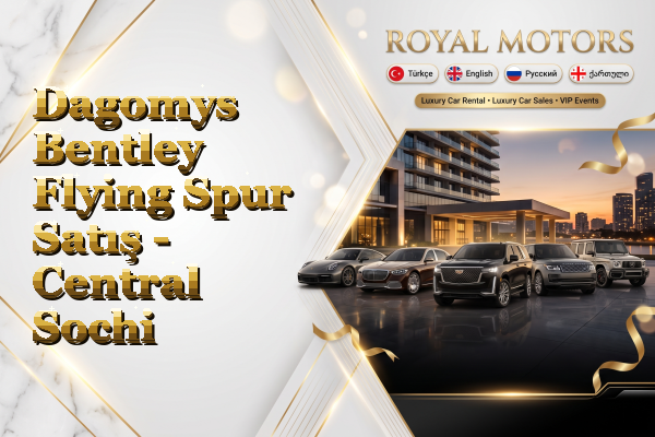 Dagomys Bentley Flying Spur Satış - Central Sochi