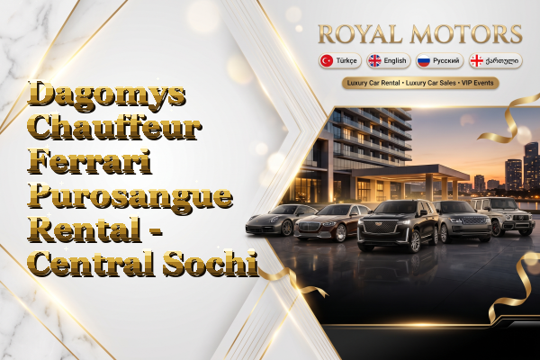 Dagomys Chauffeur Ferrari Purosangue Rental - Central Sochi