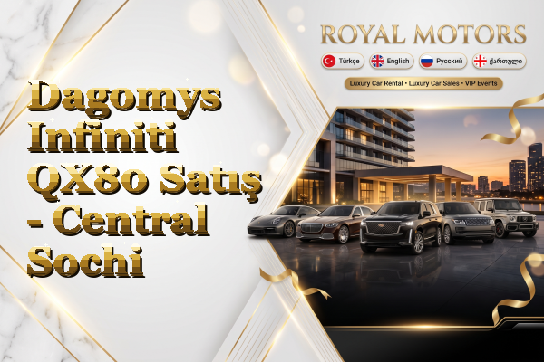 Dagomys Infiniti QX80 Satış - Central Sochi