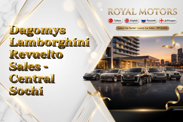 Dagomys Lamborghini Revuelto Sales - Central Sochi