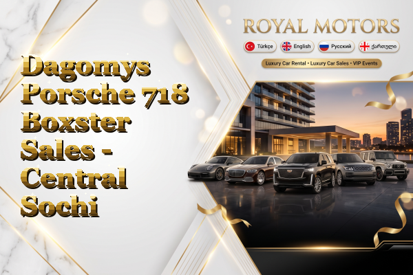 Dagomys Porsche 718 Boxster Sales - Central Sochi