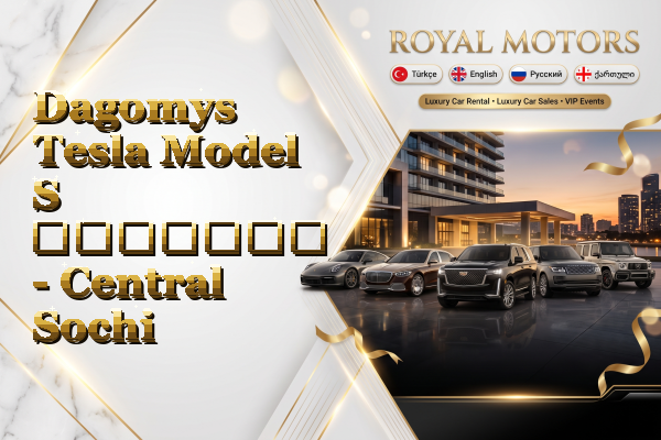 Dagomys Tesla Model S გაყიდვა - Central Sochi