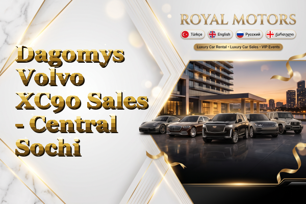 Dagomys Volvo XC90 Sales - Central Sochi