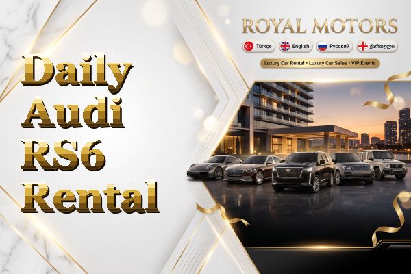 Daily Audi RS6 Rental