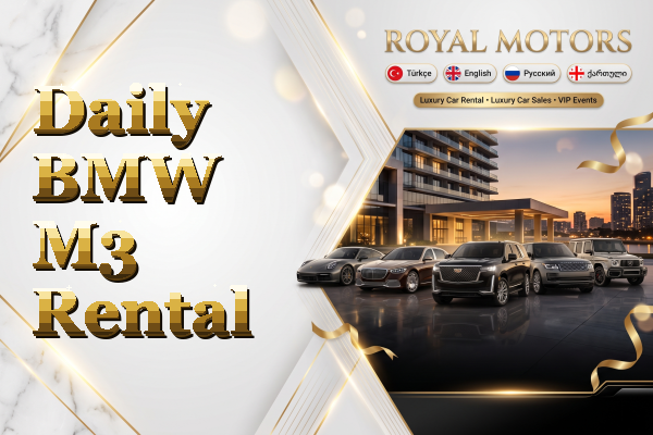 Daily BMW M3 Rental