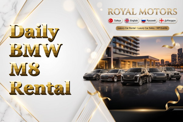 Daily BMW M8 Rental