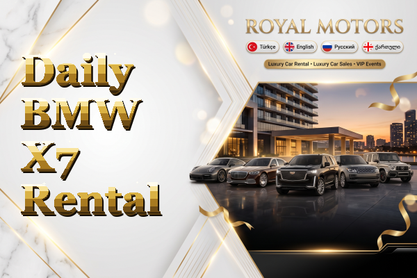 Daily BMW X7 Rental