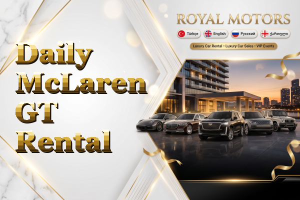 Daily McLaren GT Rental