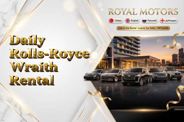 Daily Rolls-Royce Wraith Rental