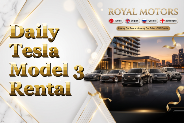 Daily Tesla Model 3 Rental