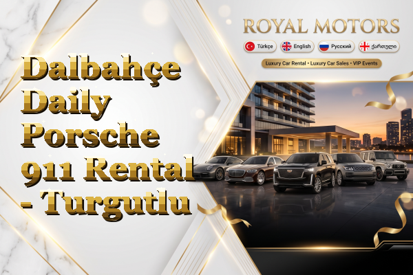 Dalbahçe Daily Porsche 911 Rental - Turgutlu