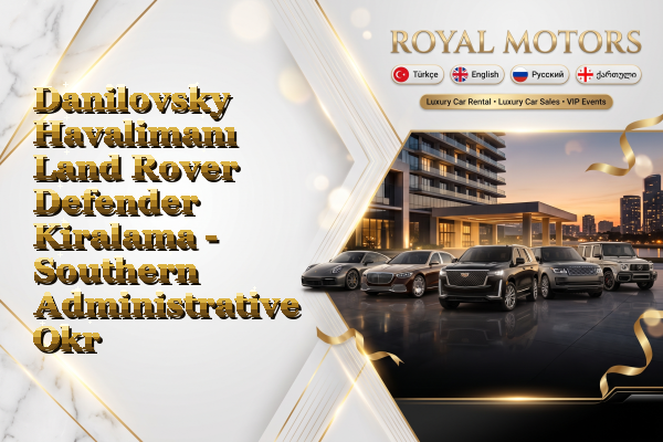 Danilovsky Havalimanı Land Rover Defender Kiralama - Southern Administrative Okrug