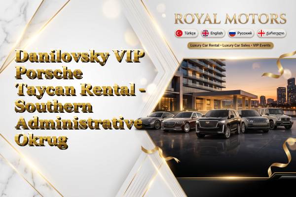 Danilovsky VIP Porsche Taycan Rental - Southern Administrative Okrug
