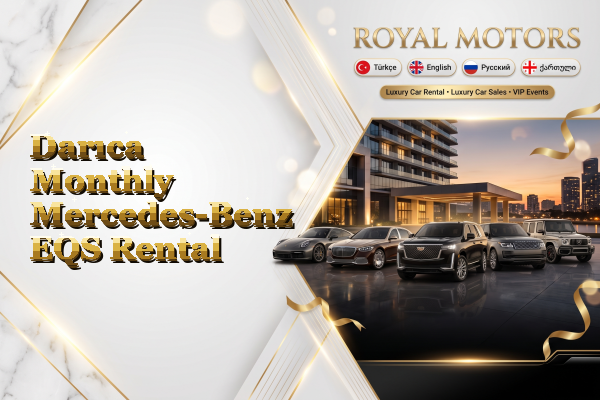 Darıca Monthly Mercedes-Benz EQS Rental