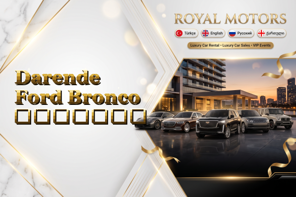 Darende Ford Bronco გაყიდვა