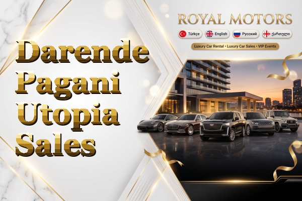 Darende Pagani Utopia Sales