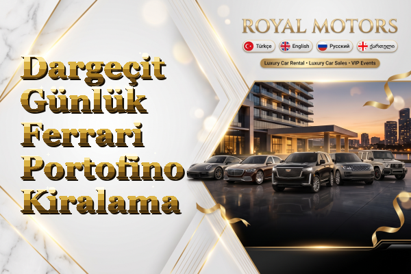 Dargeçit Günlük Ferrari Portofino Kiralama