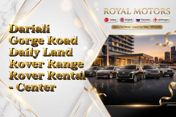Dariali Gorge Road Daily Land Rover Range Rover Rental - Center