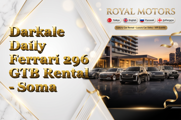 Darkale Daily Ferrari 296 GTB Rental - Soma