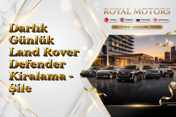 Darlık Günlük Land Rover Defender Kiralama - Şile
