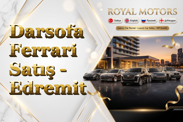 Darsofa Ferrari Satış - Edremit