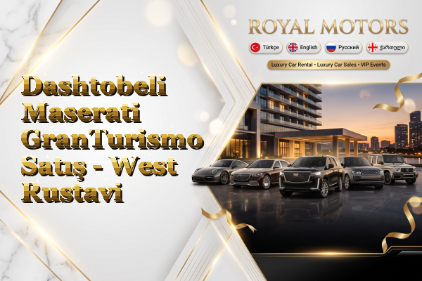 Dashtobeli Maserati GranTurismo Satış - West Rustavi