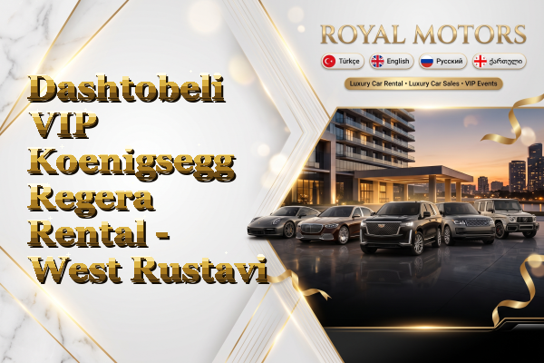 Dashtobeli VIP Koenigsegg Regera Rental - West Rustavi