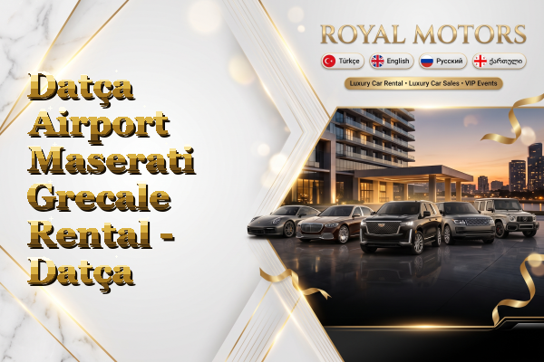 Datça Airport Maserati Grecale Rental - Datça