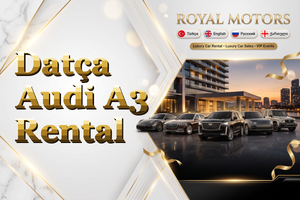 Datça Audi A3 Rental