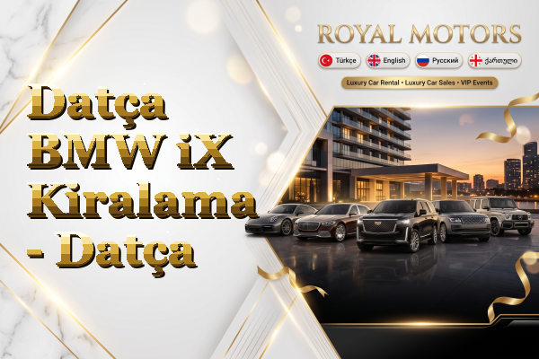 Datça BMW iX Kiralama - Datça