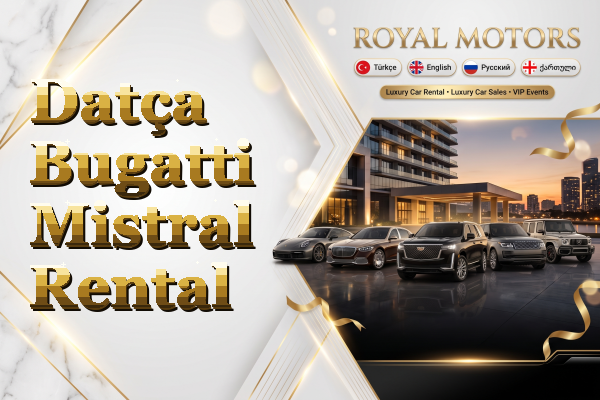 Datça Bugatti Mistral Rental
