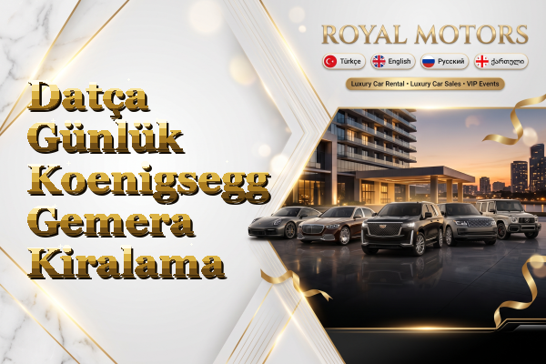 Datça Günlük Koenigsegg Gemera Kiralama
