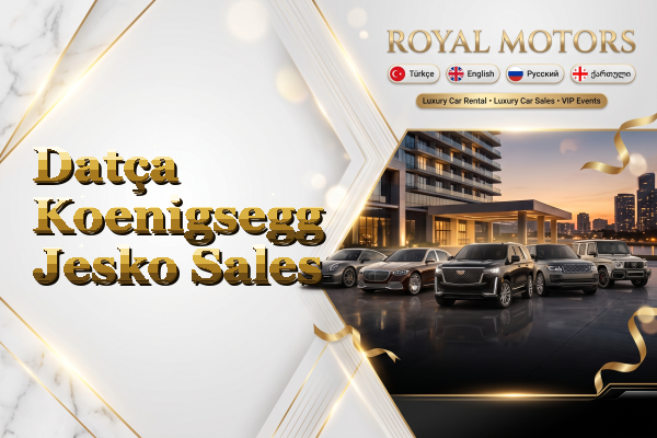 Datça Koenigsegg Jesko Sales