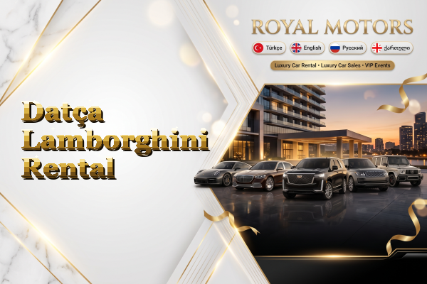 Datça Lamborghini Rental