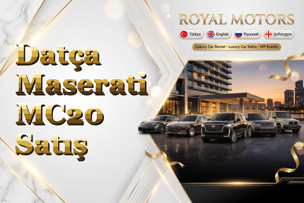Datça Maserati MC20 Satış
