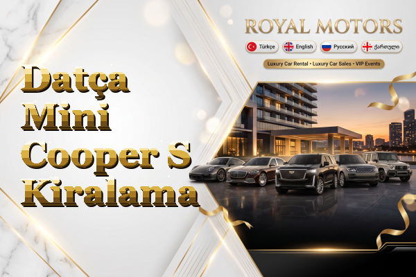 Datça Mini Cooper S Kiralama