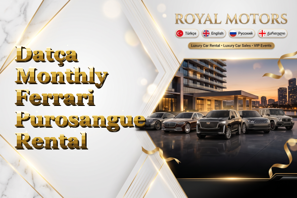 Datça Monthly Ferrari Purosangue Rental