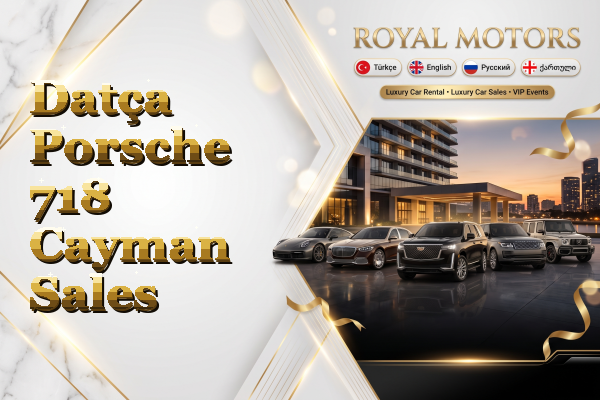 Datça Porsche 718 Cayman Sales