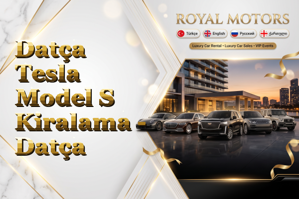 Datça Tesla Model S Kiralama - Datça