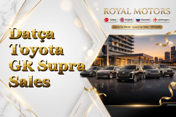 Datça Toyota GR Supra Sales