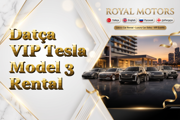 Datça VIP Tesla Model 3 Rental