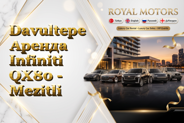 Davultepe Аренда Infiniti QX80 - Mezitli
